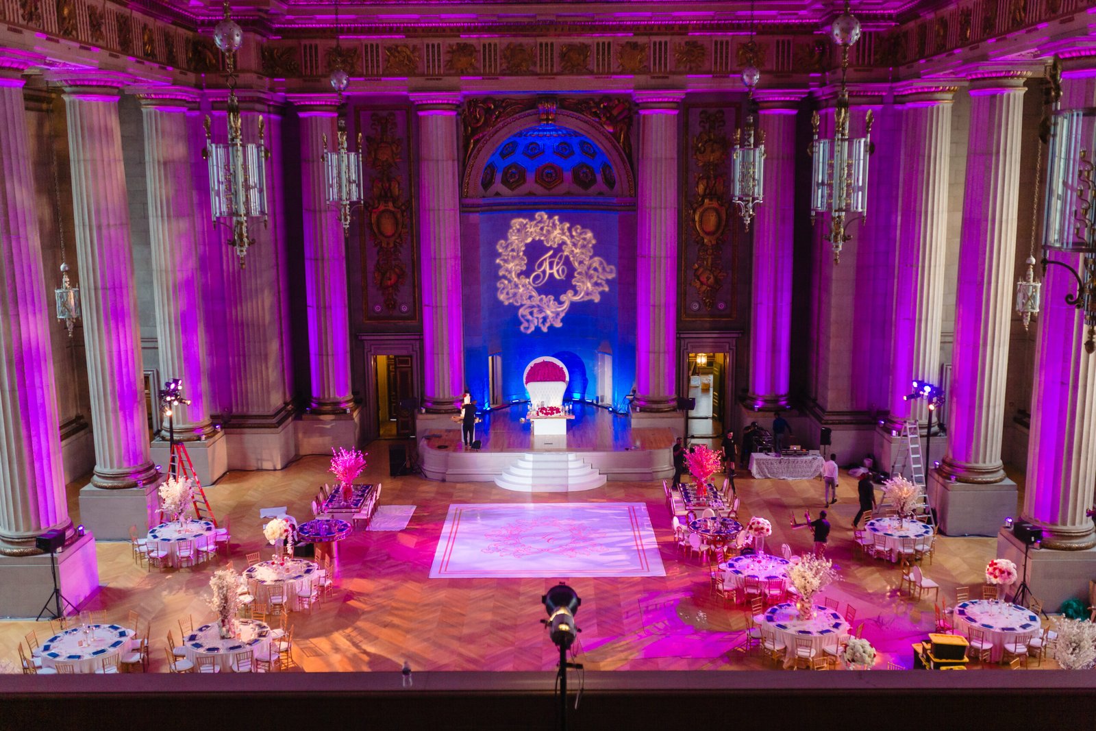 Event lighting production