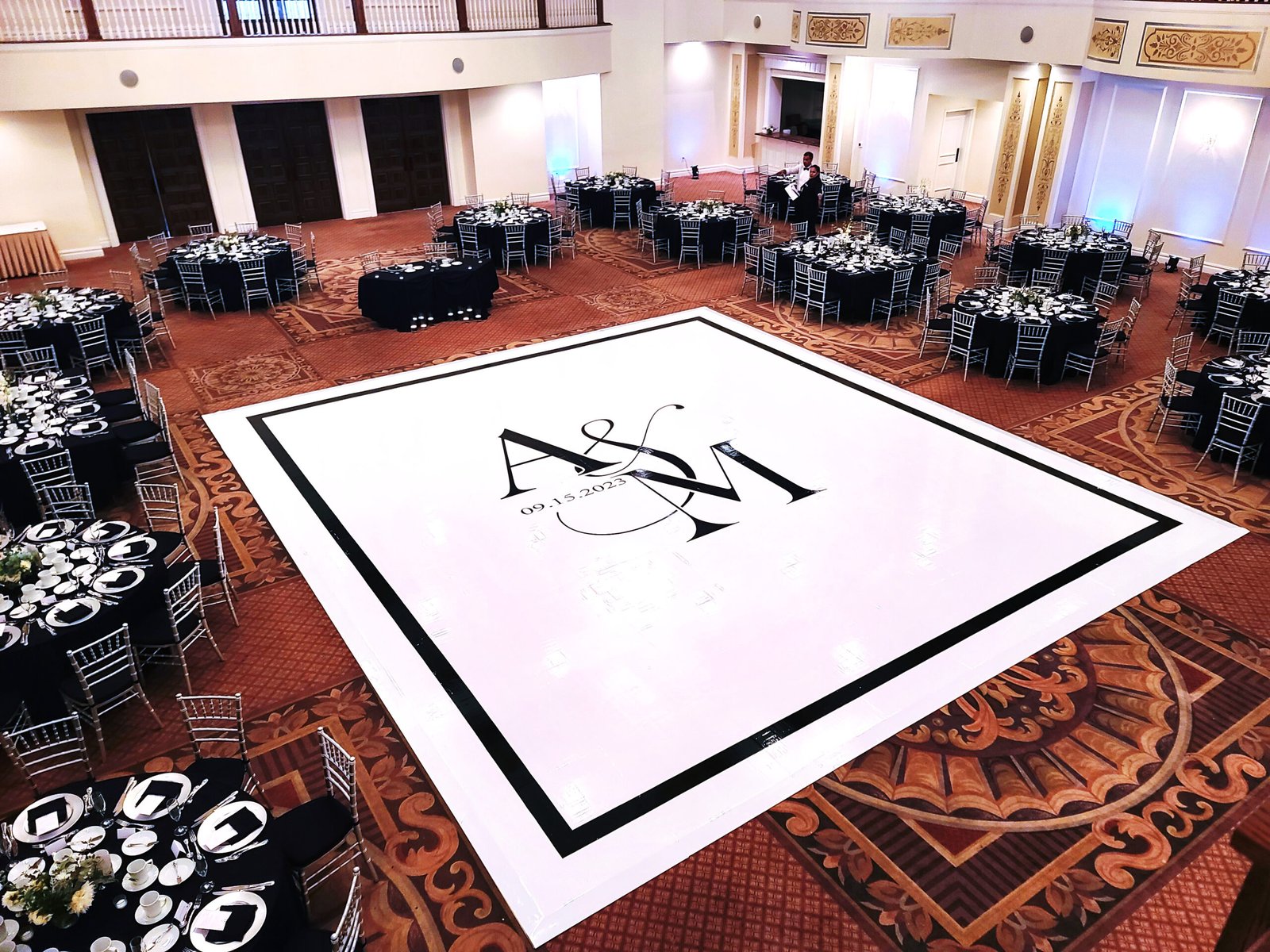 Custom dance floor wraps